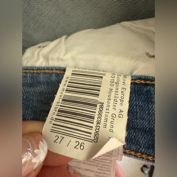 Mavi Anika Mid Rise Crop Flare Stretch Jeans Light Wash Women’s 27 - Picture 6 of 7